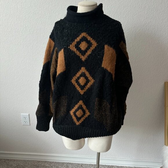 Vintage 80's Chucky Grandpa Sweater - Picture 2 of 4